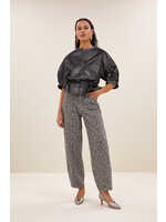 By-Bar By-Bar, Lew grey cheetah pants, Grey cheetah, Size: