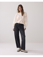 Summum Summum, Blouse Flowerlace, Ivory, Size: