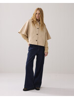 Summum Summum, Cape aurora stretch twill, Alpaca, Size: