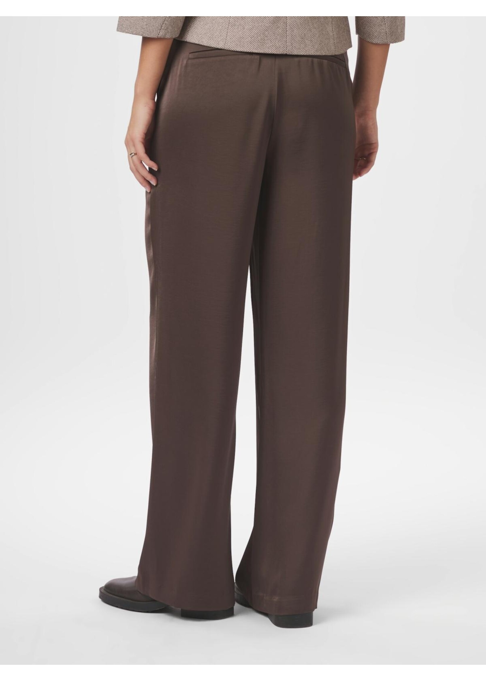 Neo Noir Neo Noir, Emmett Heavy Sateen Pants, Dark Brown, Size: