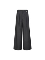 Co Couture Co'couture, SagaCC Pleat LL Pant, Mid grey, Size: