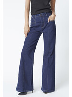 Co Couture Co'couture, TheoCC Wide LL Jeans, Dark denim, Size: