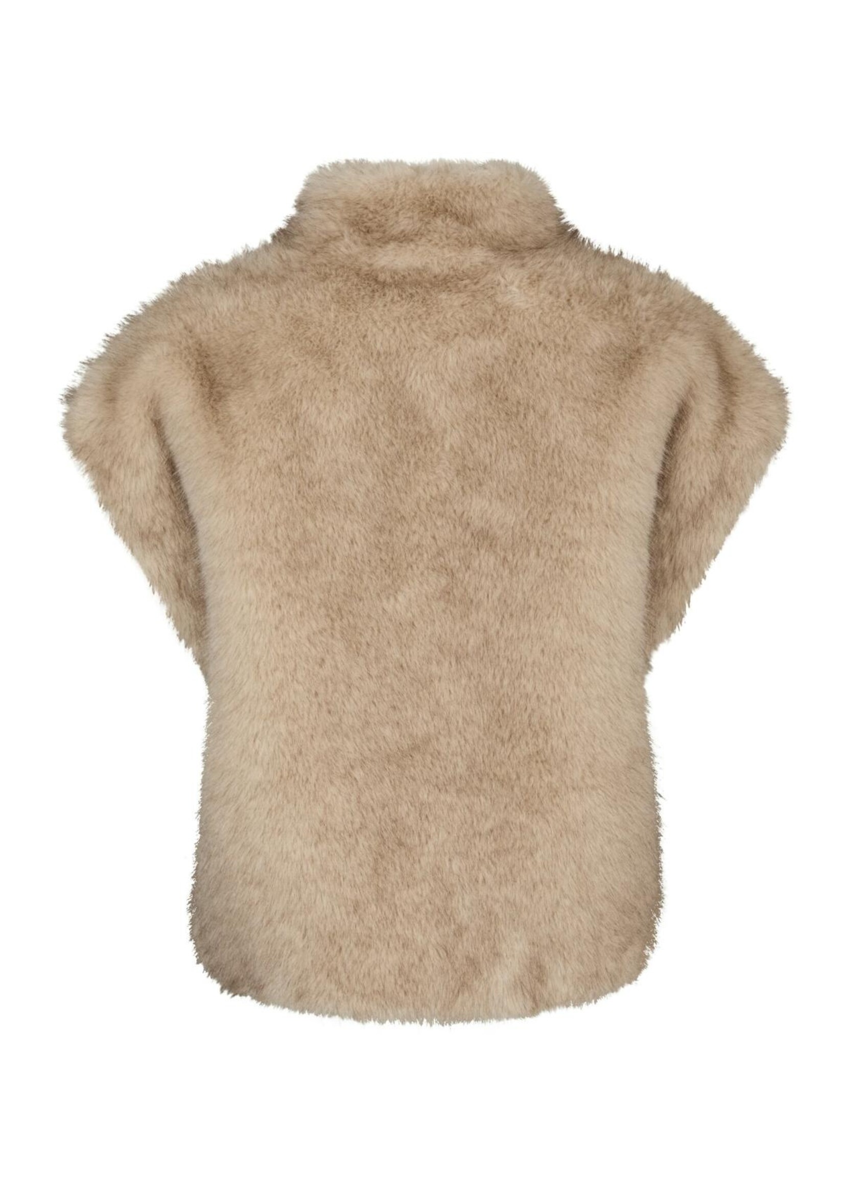 Neo Noir, Kevini Faux Fur Vest, Size: