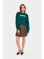 Saint Tropez Saint Tropez, MildredSZ Sweatshirt, June Bug, Size: