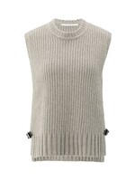 Yaya Yaya, Geribde spencer met gespen aan de zijkant, Brownish, Size: