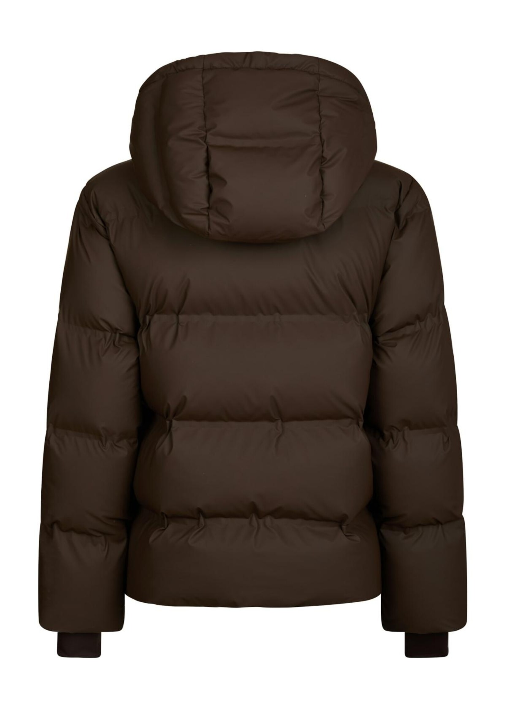 Neo Noir Neo Noir, Fox C Puffer Jacket, Dark Brown, Size: