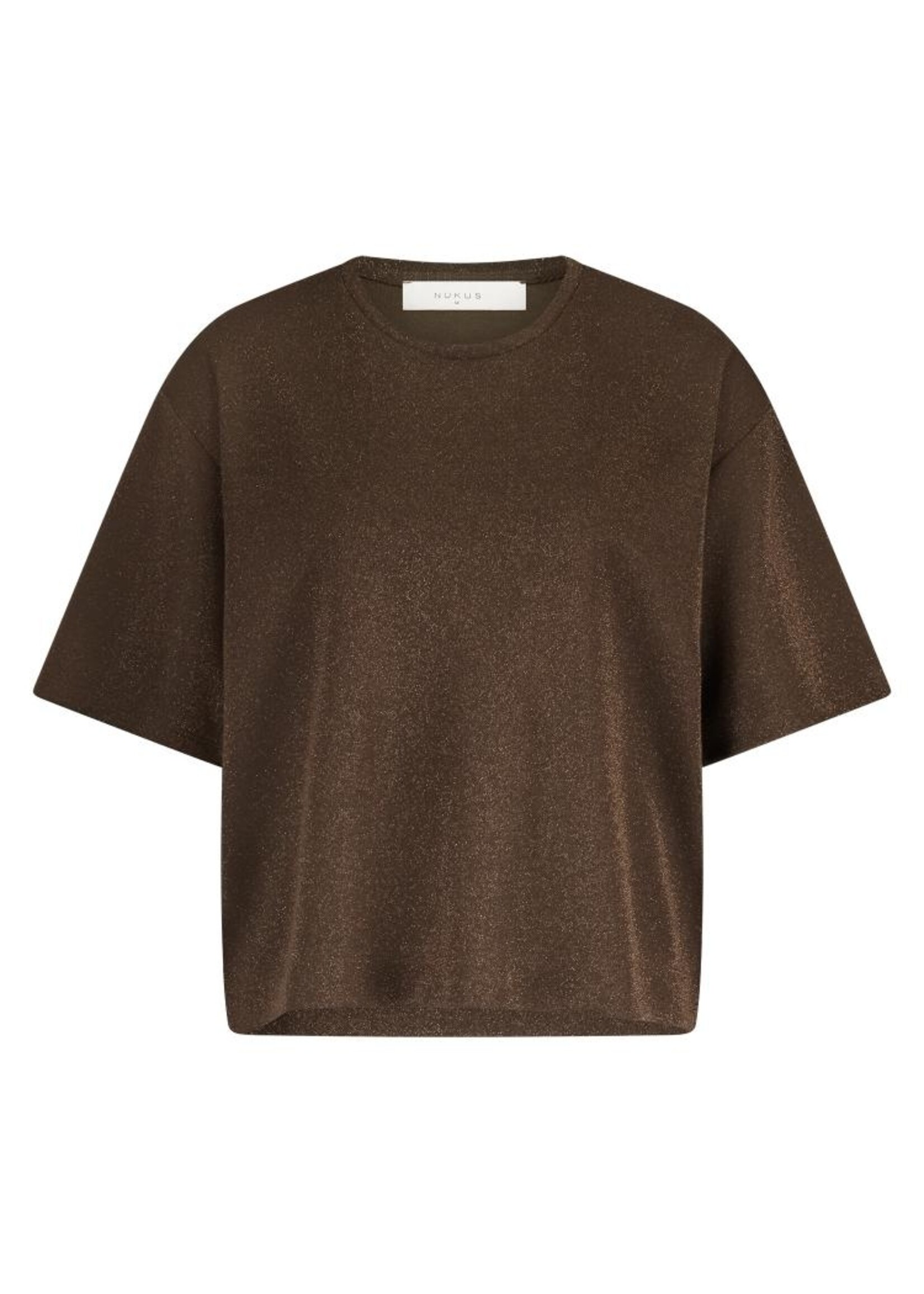 Nukus Nukus, Hilly Top Lurex, Dark chocolate. Size: