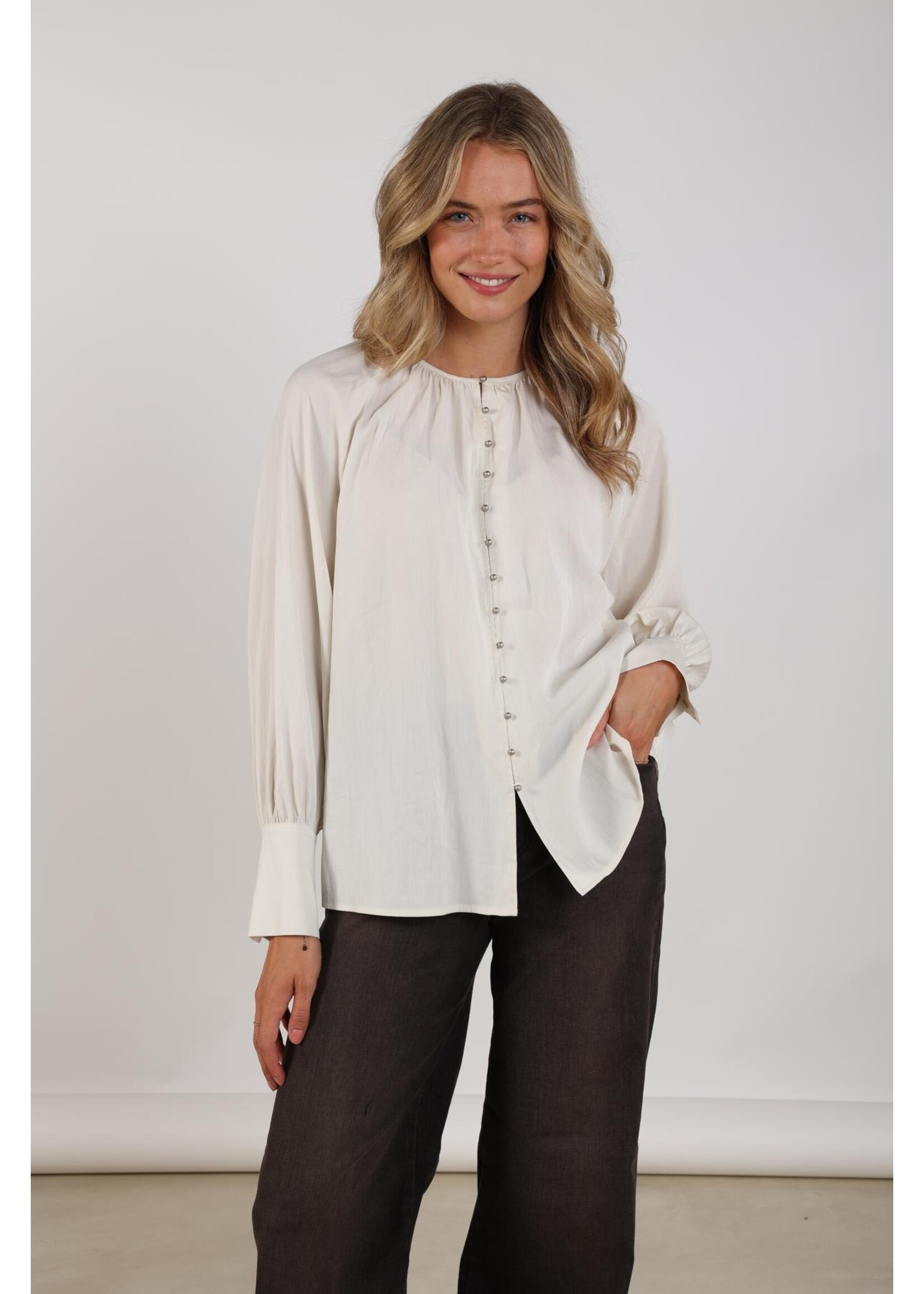 Nukus Nukus, Sterre blouse, Off white, Size: