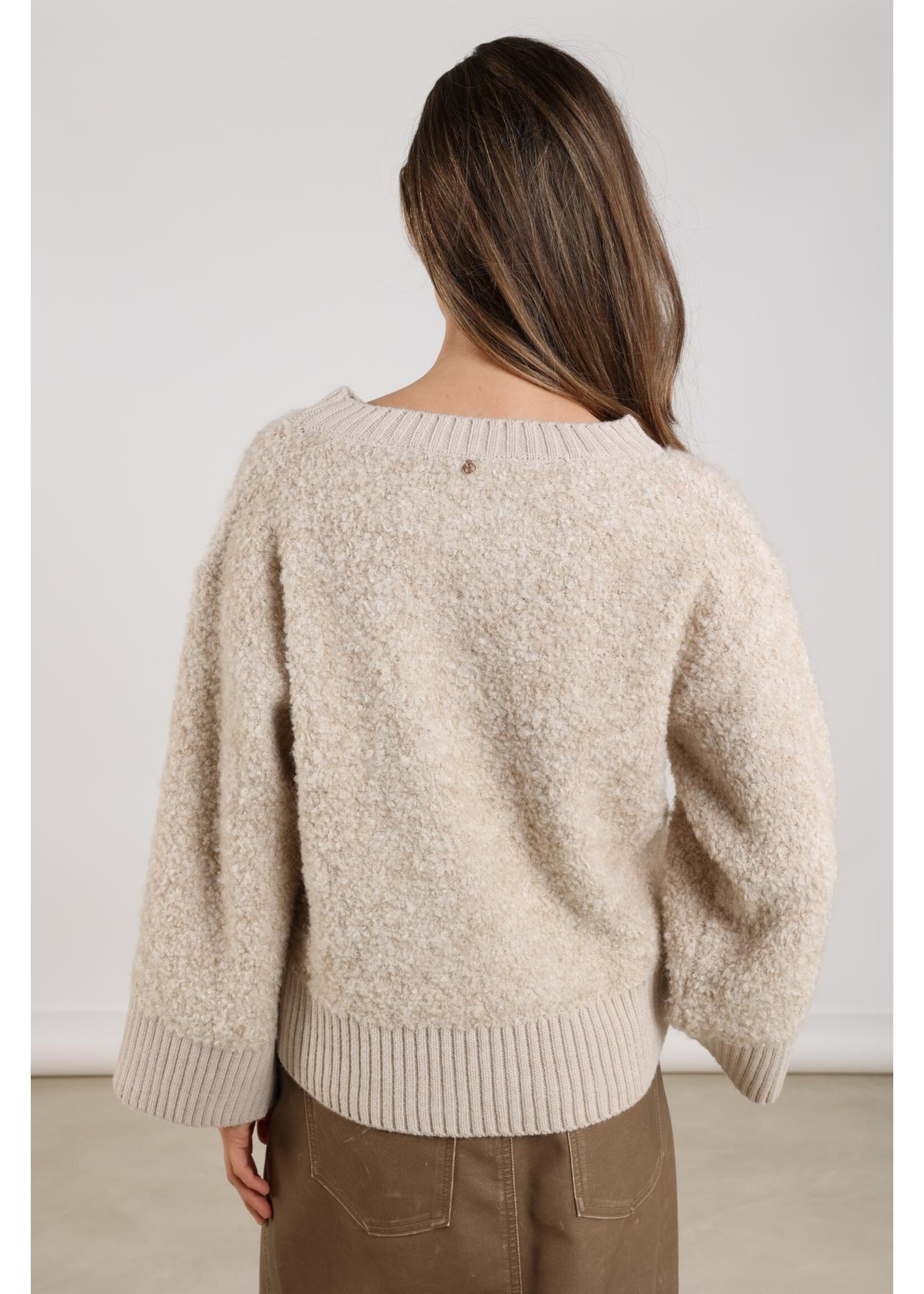 Nukus Nukus, Myra Pullover, Sand, Size: