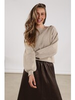 Nukus Nukus, Daytona Pullover Lurex, Sand, Size: