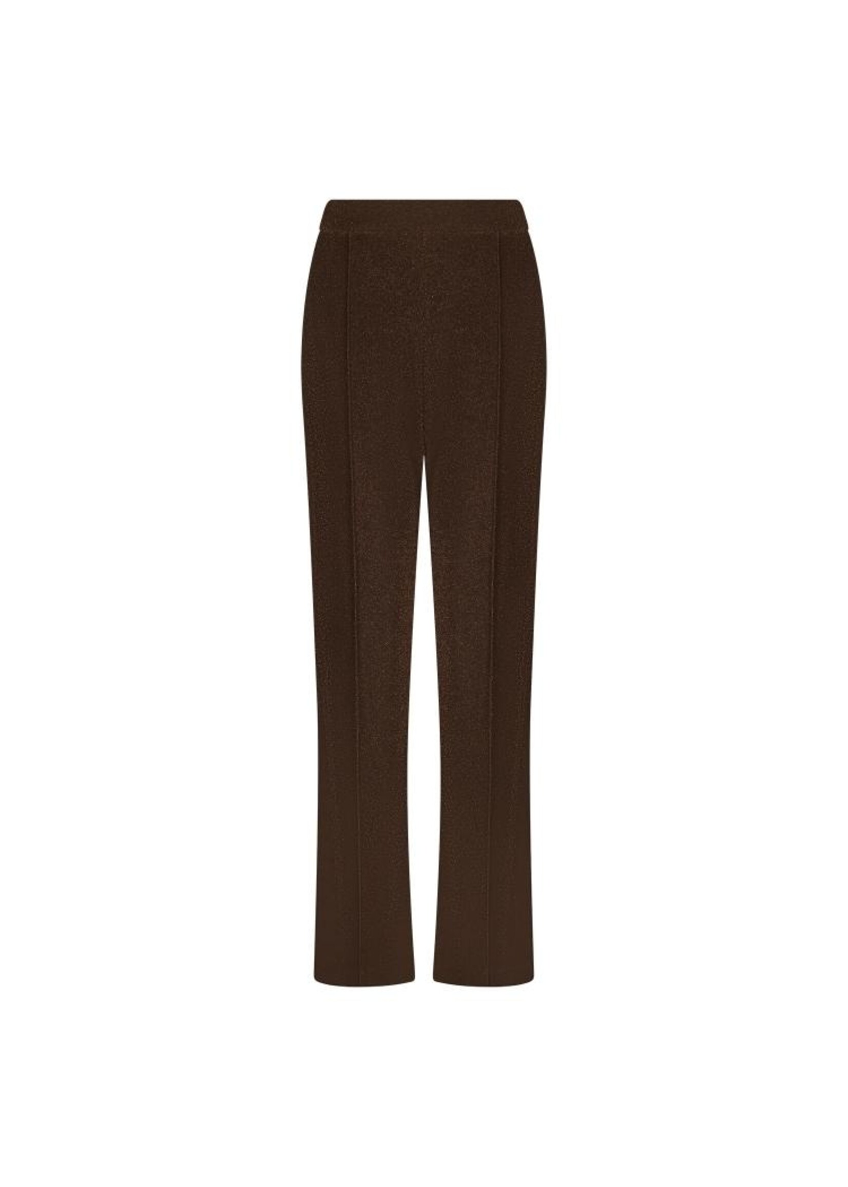 Nukus Nukus, Hella Pants Lurex, Dark chocolate, Size: