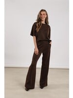 Nukus Nukus, Hella Pants Lurex, Dark chocolate, Size: