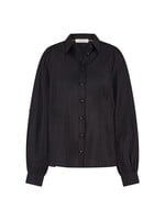 Nukus Nukus, Milanova Blouse Pearl, Black, Size: