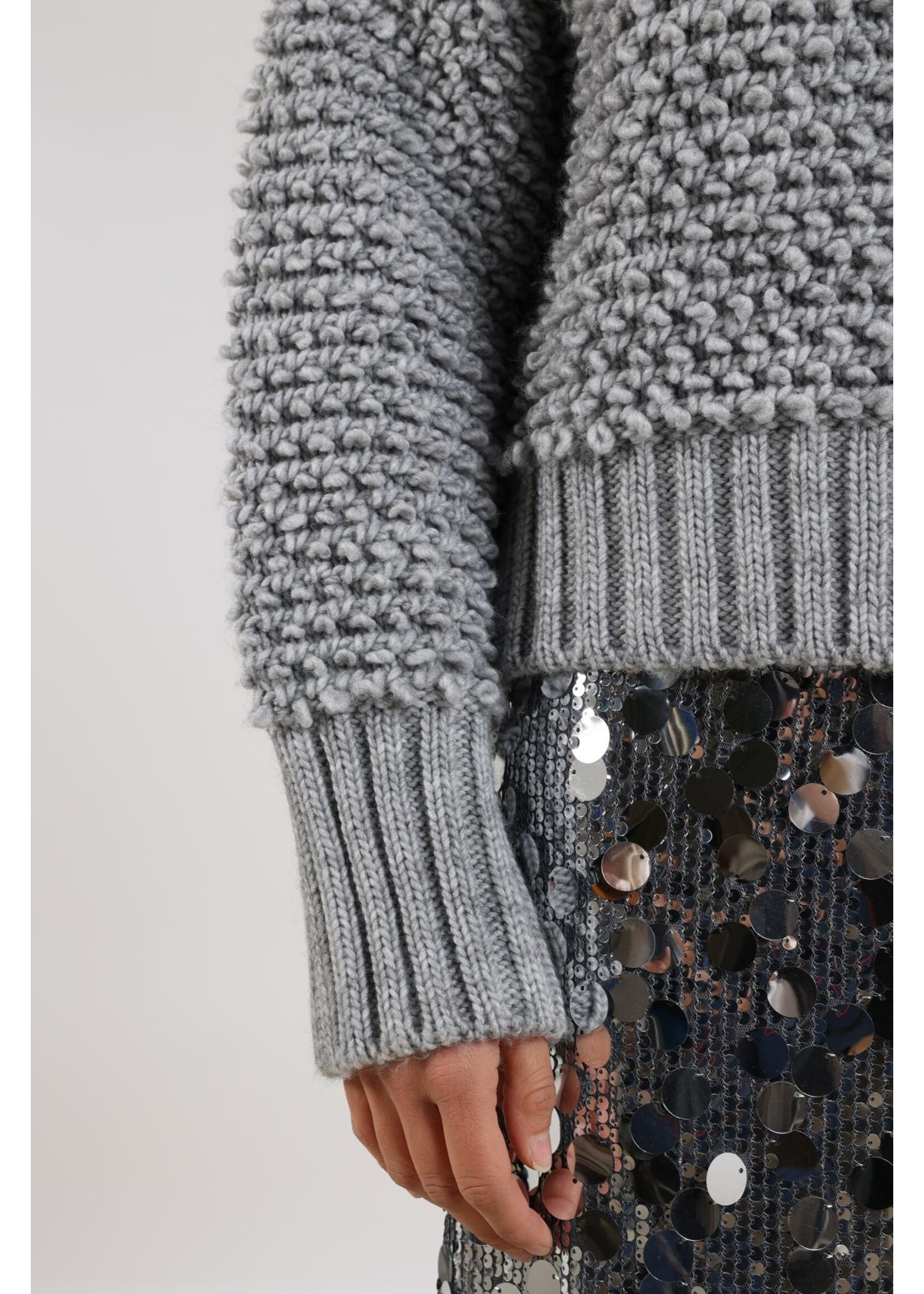 Nukus Nukus, Khloe pullover, Grey, Size:
