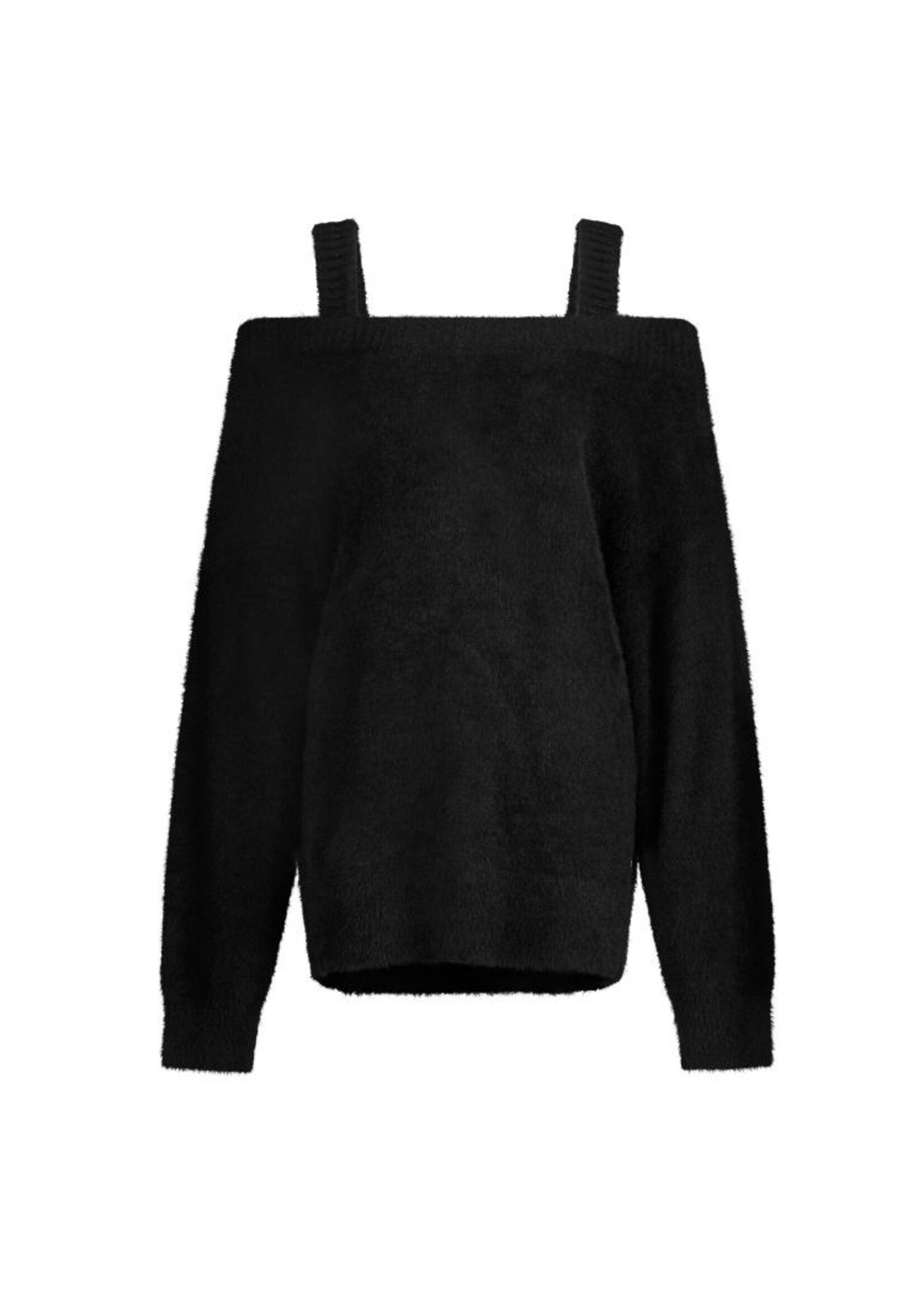 Nukus Nukus, Praag pullover lurex, Black, Size: