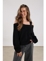Nukus Nukus, Praag pullover lurex, Black, Size: