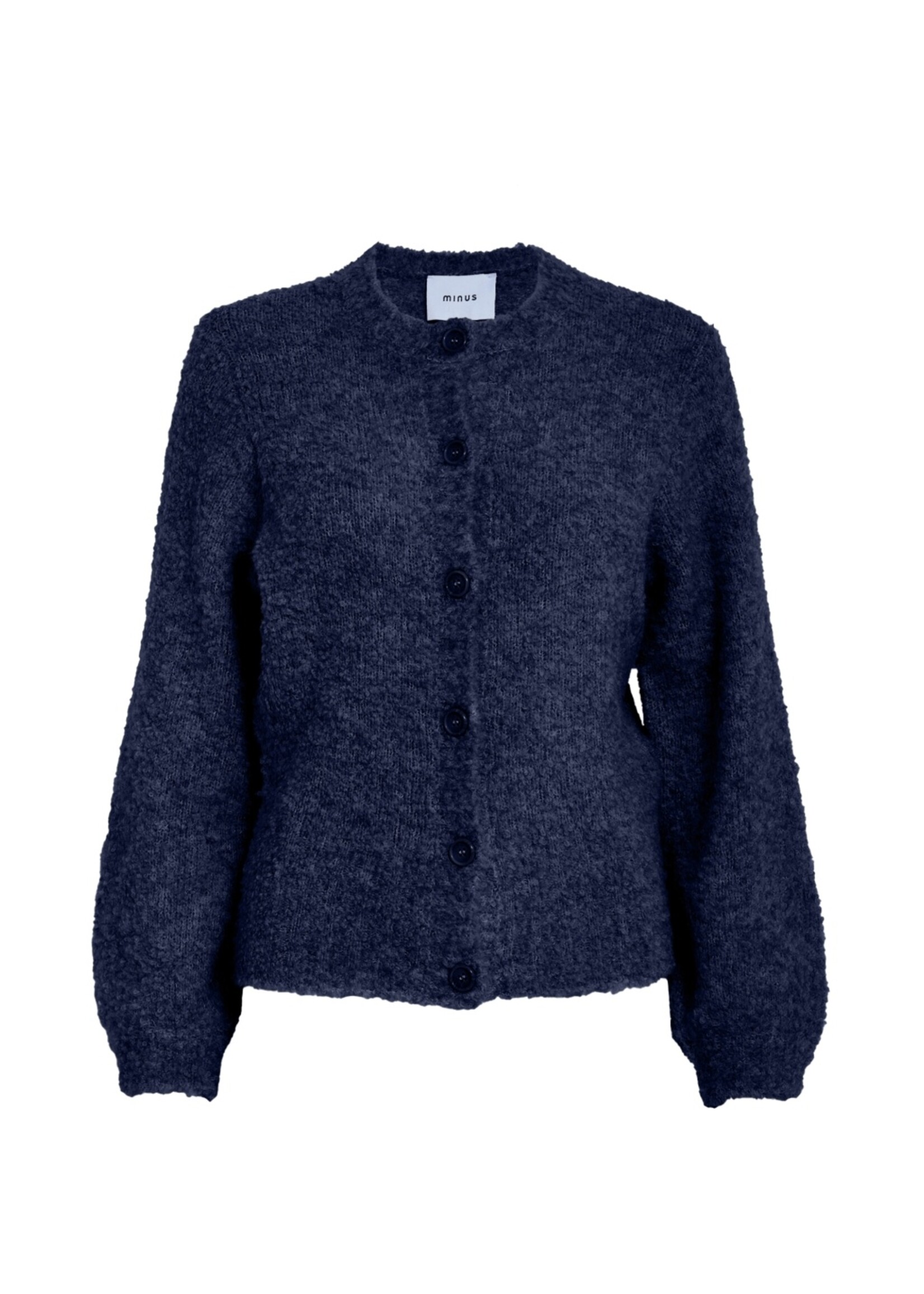 Minus Minus, MSJennie GRS Knit Cardigan, Sky captain, Size: