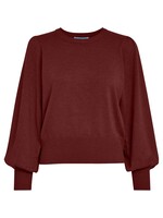 Minus Minus, MSLiva Long Sleeve Pullover, Cordovan, Size:
