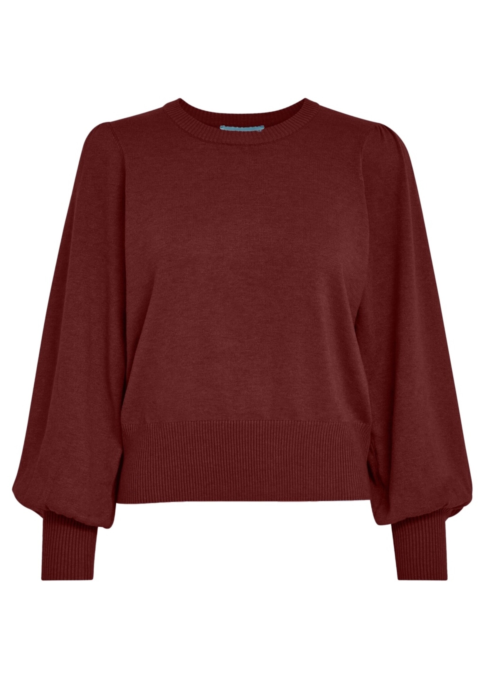 Minus Minus, MSLiva Long Sleeve Pullover, Cordovan, Size:
