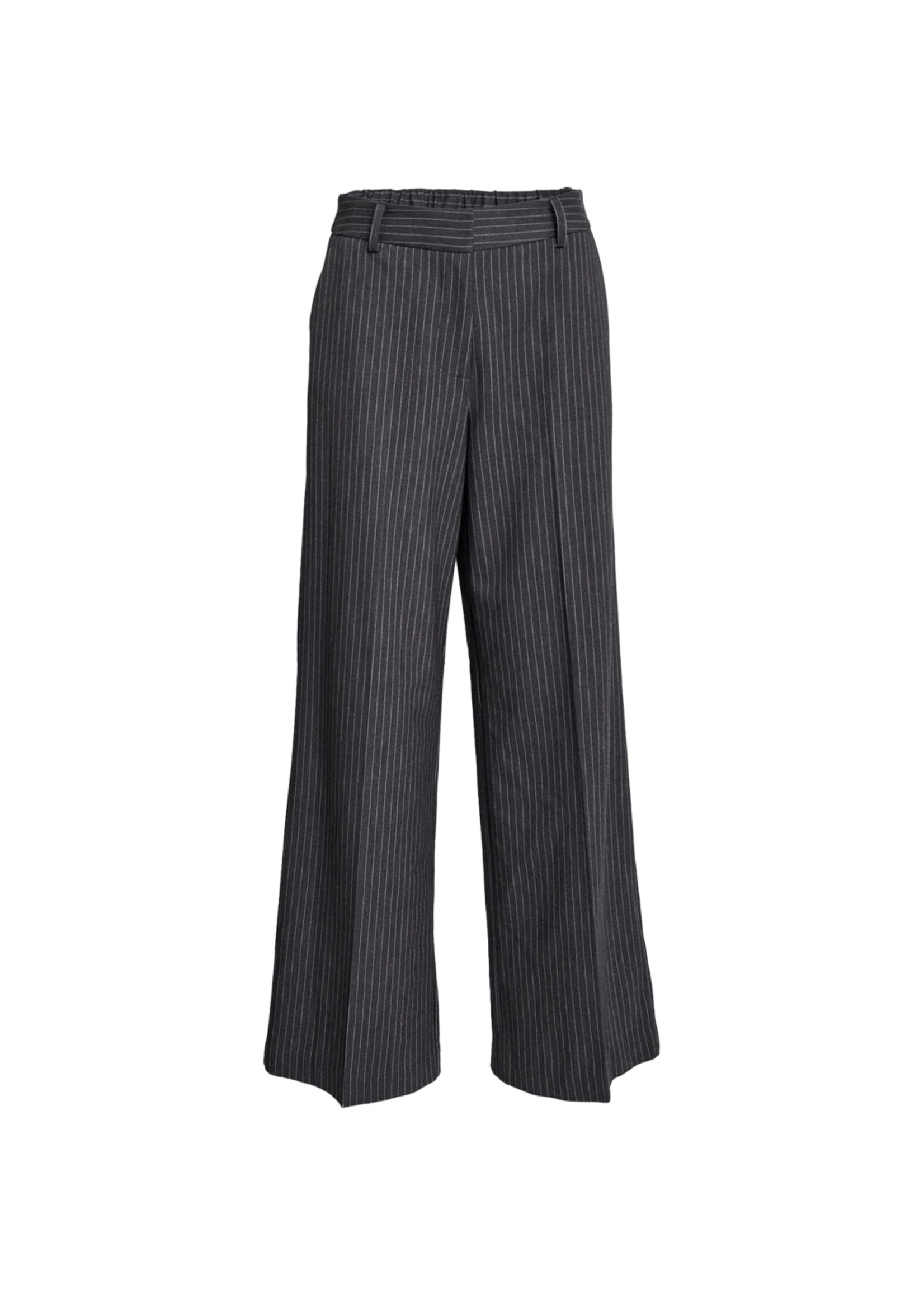 Minus Minus, MSJelene Mid Waist Pant, Sky Black, Size:
