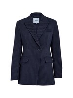Minus Minus, MSJelene Blazer, Sky captain stripe, Size: