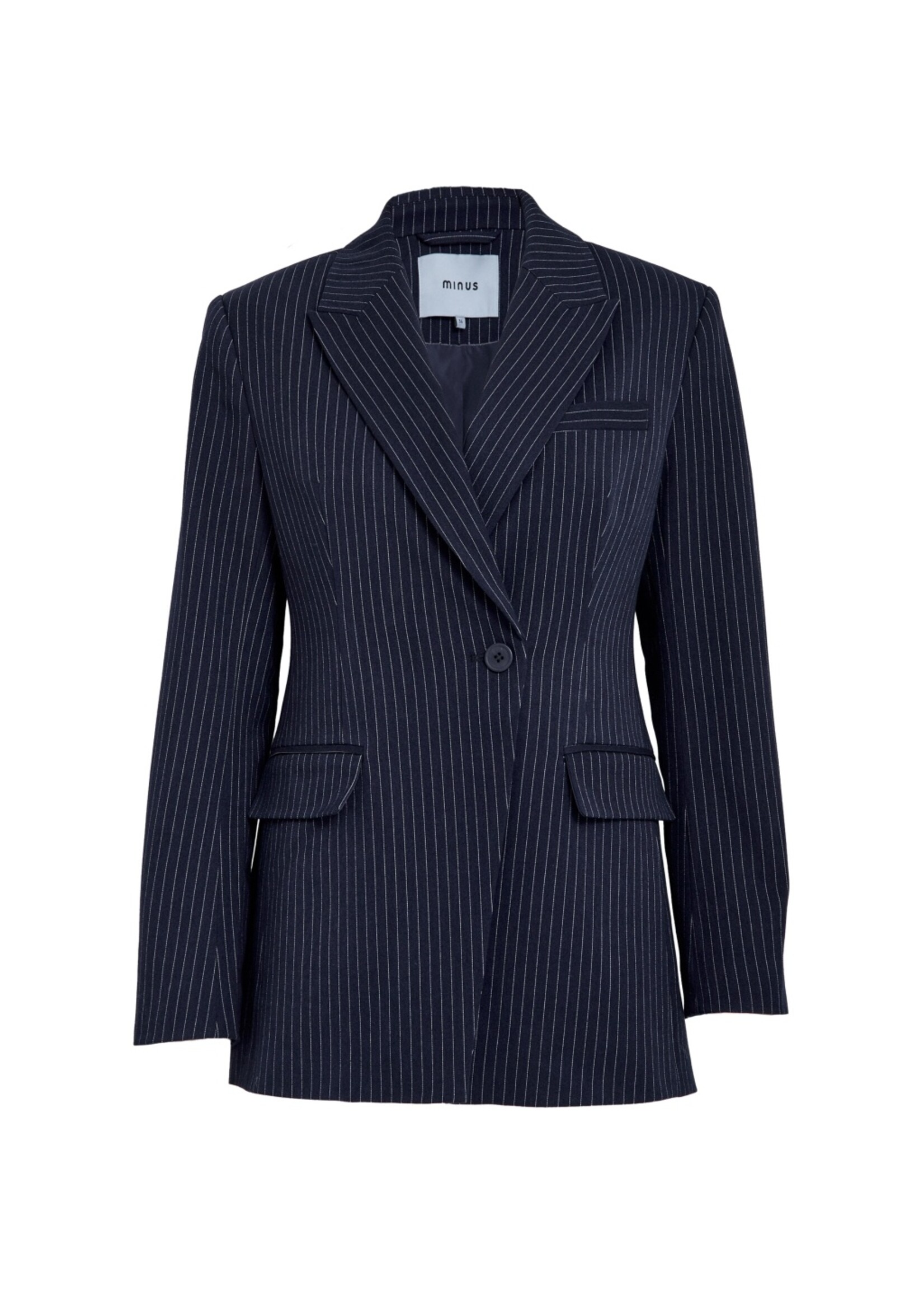 Minus Minus, MSJelene Blazer, Sky captain stripe, Size: