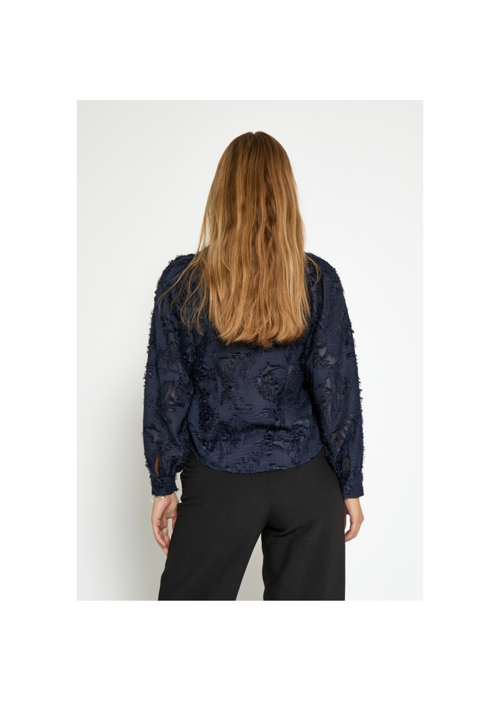Minus Minus, MSHollie Blouse , Sky captain, Size: