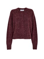 Minus Minus, MSAurelia Knit Cardigan, Cordovan, Size: