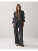 Summum Summum, Blazer boyfriend Pinstripe, Antraciet, Size: