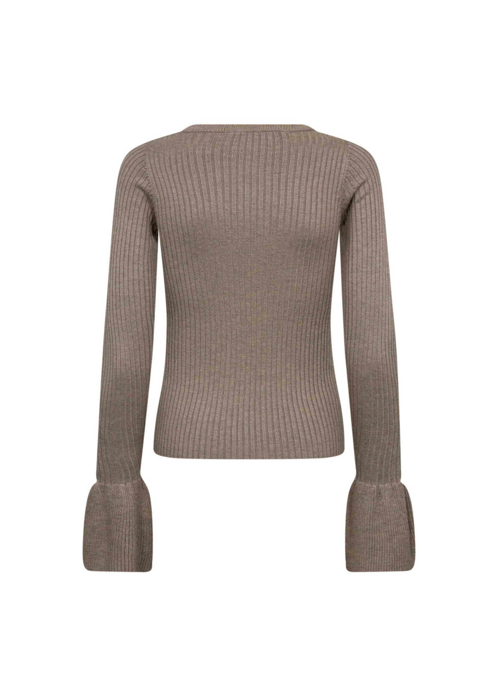 Co Couture Co'couture, BalinCC Wide Cuff Knit, Light walnut, Size:
