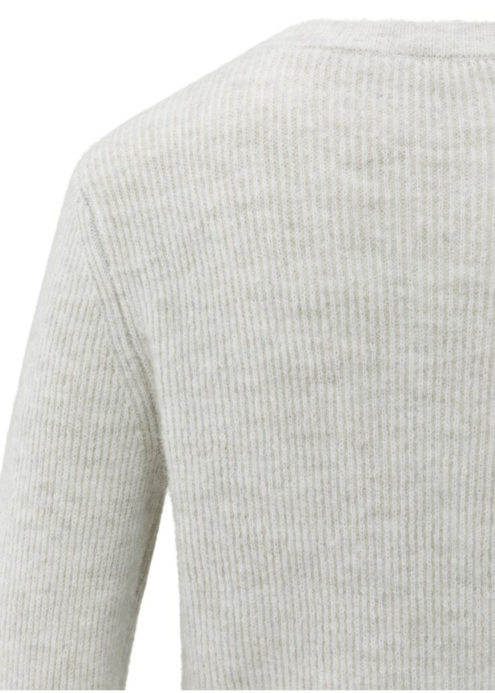 Yaya Yaya, Kort gemêleerd vest, Cloud grey melange, Size: