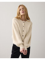 Summum Summum, Cardigan Cozy melange knit, ivory, size: