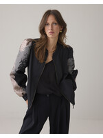 Summum Summum, Bomber jacket leaves jacquard, Multi, Size;