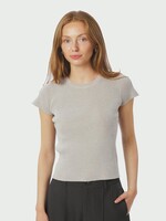 Neo Noir Neo Noir, Tirra Glitter Top, Sand, Size: