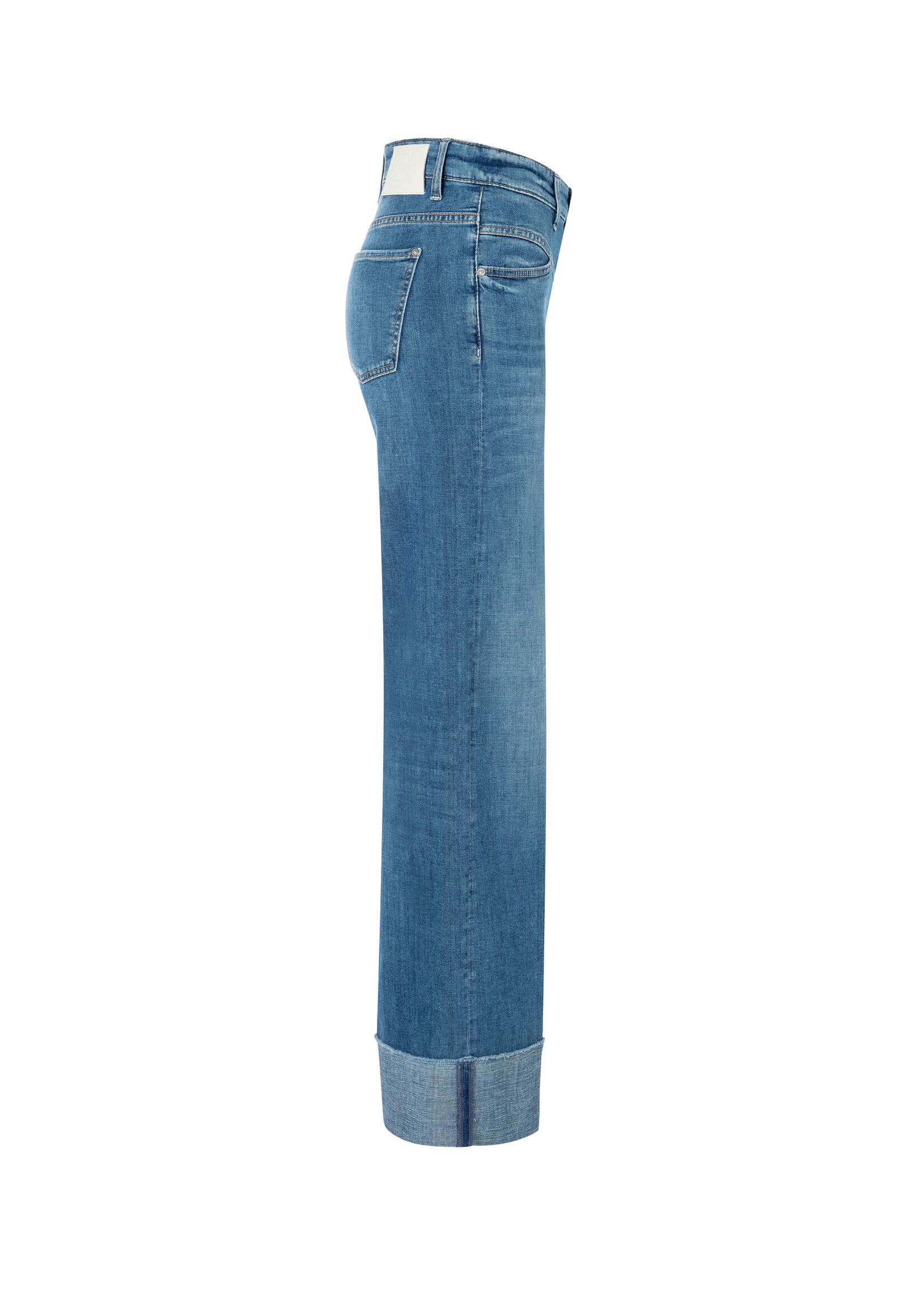 Cambio Cambio, Antonia jeans, Mid blue splint, Size: