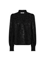 Co Couture Co'couture, MikoCC V-Blouse, Black, Size: