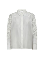 Co Couture Co'couture, KawaCC Embroidery Shirt, White, Size: