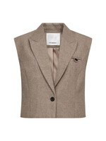 Co Couture Co'Couture, MeeraCC Vest, Walnut, Size:
