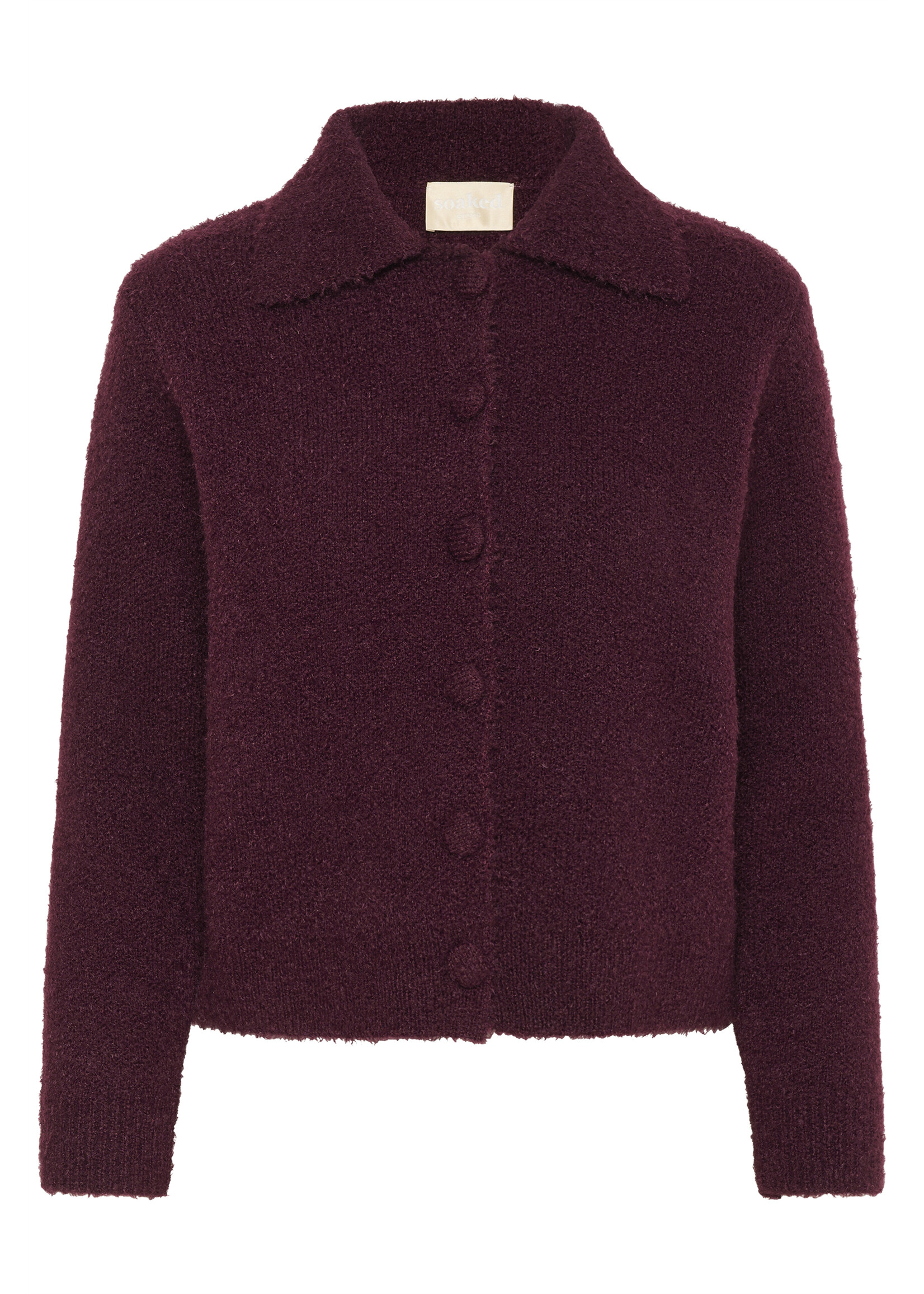 Soaked In Luxury Soaked, SLSelene Cardigan, Winetasting mel, Size: