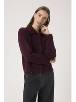Soaked In Luxury Soaked, SLSelene Cardigan, Winetasting mel, Size: