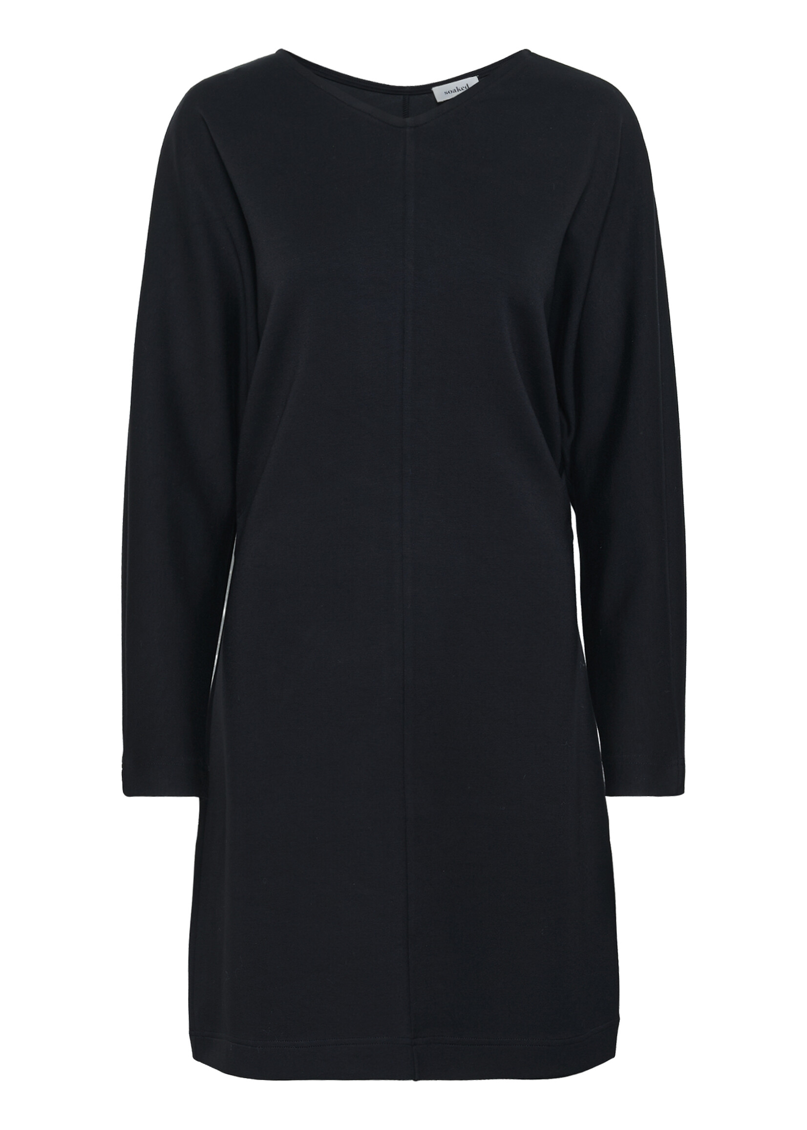 Soaked In Luxury Soaked, SLMarigold Bat Dress, Black, Size: