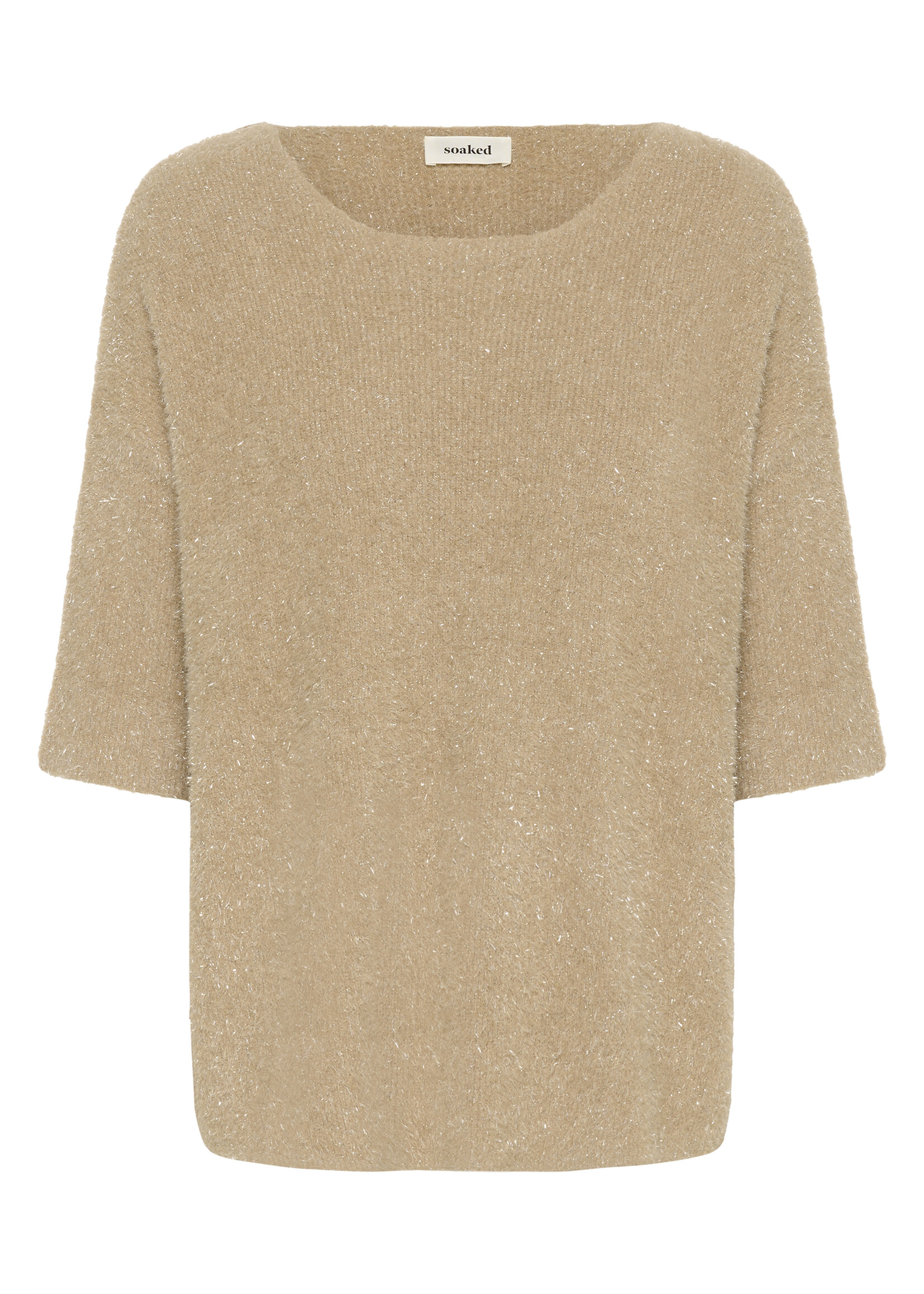 Soaked In Luxury Soaked, SLOdalys Tuesday Jumper, Dune, Size: