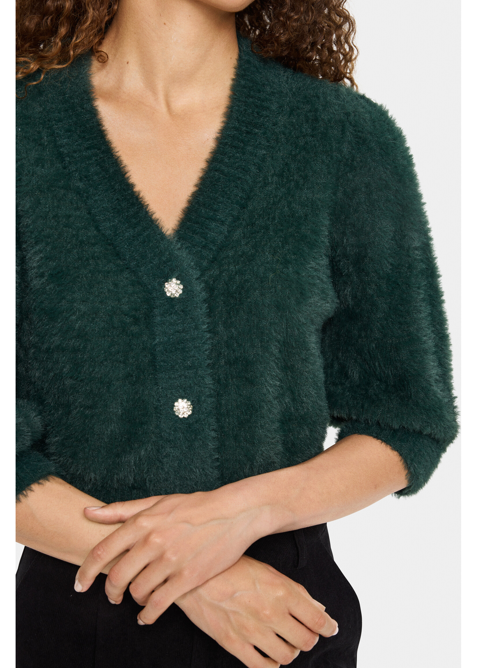 Saint Tropez Saint Tropez, BanniSZ SS Cardigan, June Bug, Size: