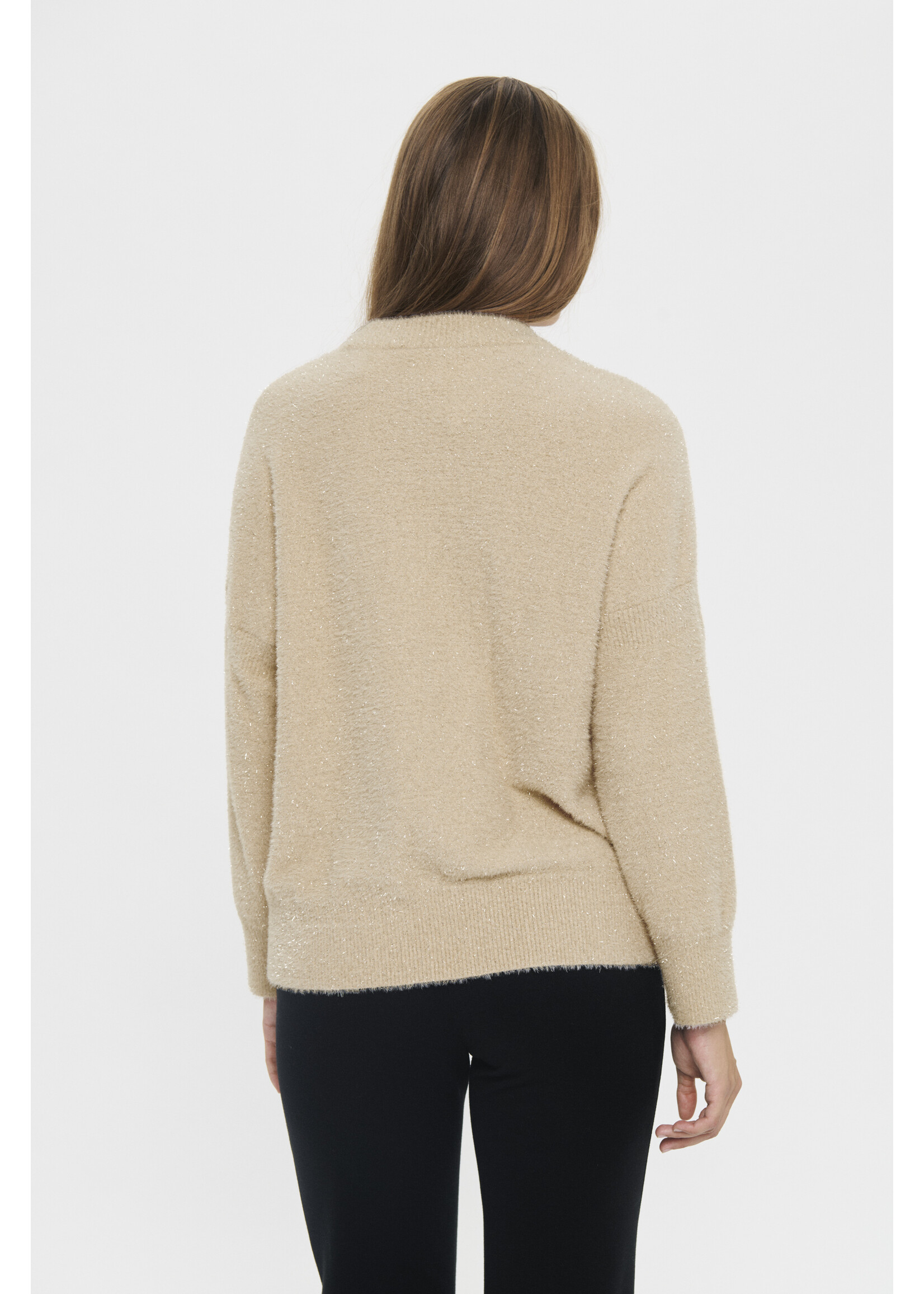 Saint Tropez Saint Tropez, NushaSZ Pullover, Sand, size: