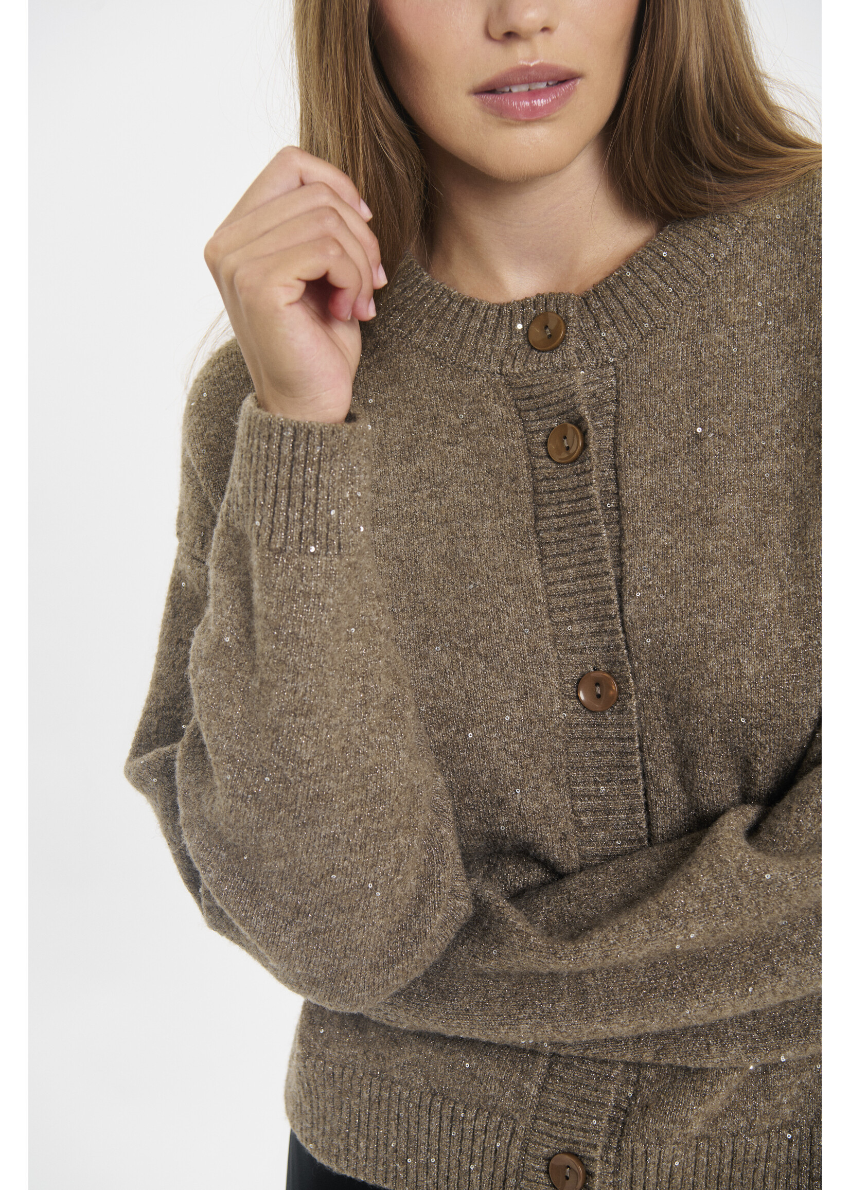 Saint Tropez Saint Tropez, NovaSZ Cardigan, Aphora melange, Size: