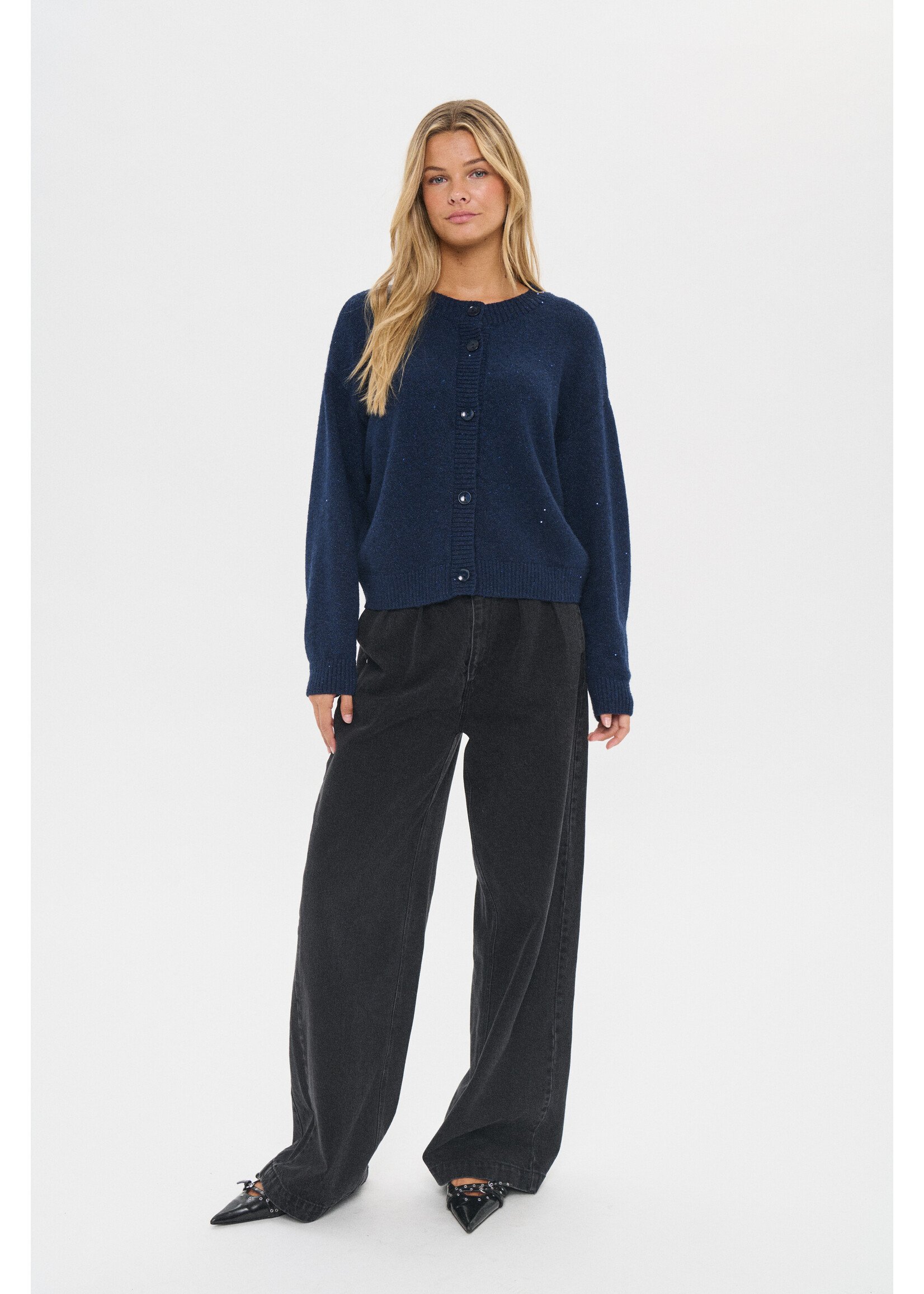 Saint Tropez Saint Tropez, NovaSZ Cardigan, Night sky, Size: