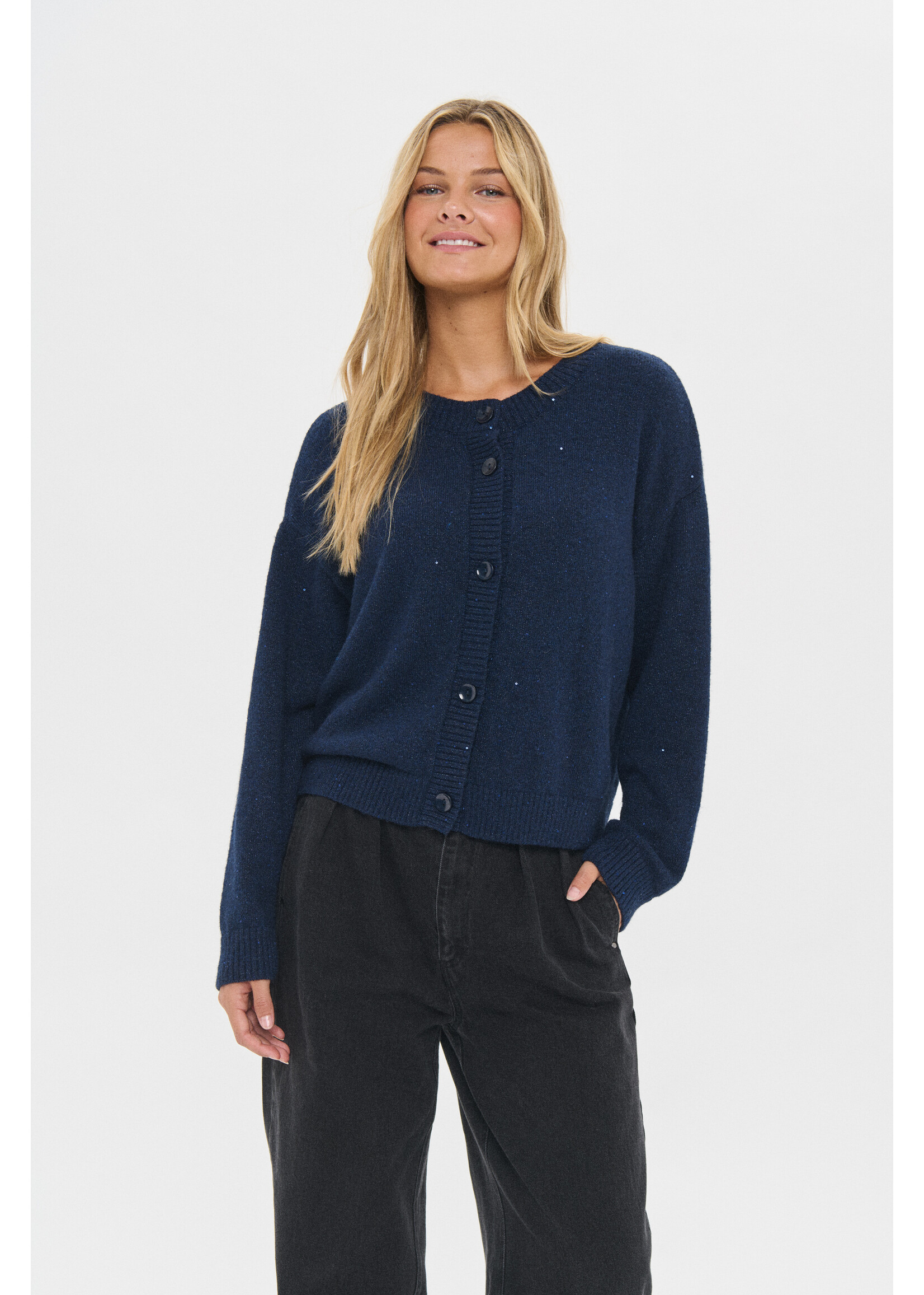 Saint Tropez Saint Tropez, NovaSZ Cardigan, Night sky, Size: