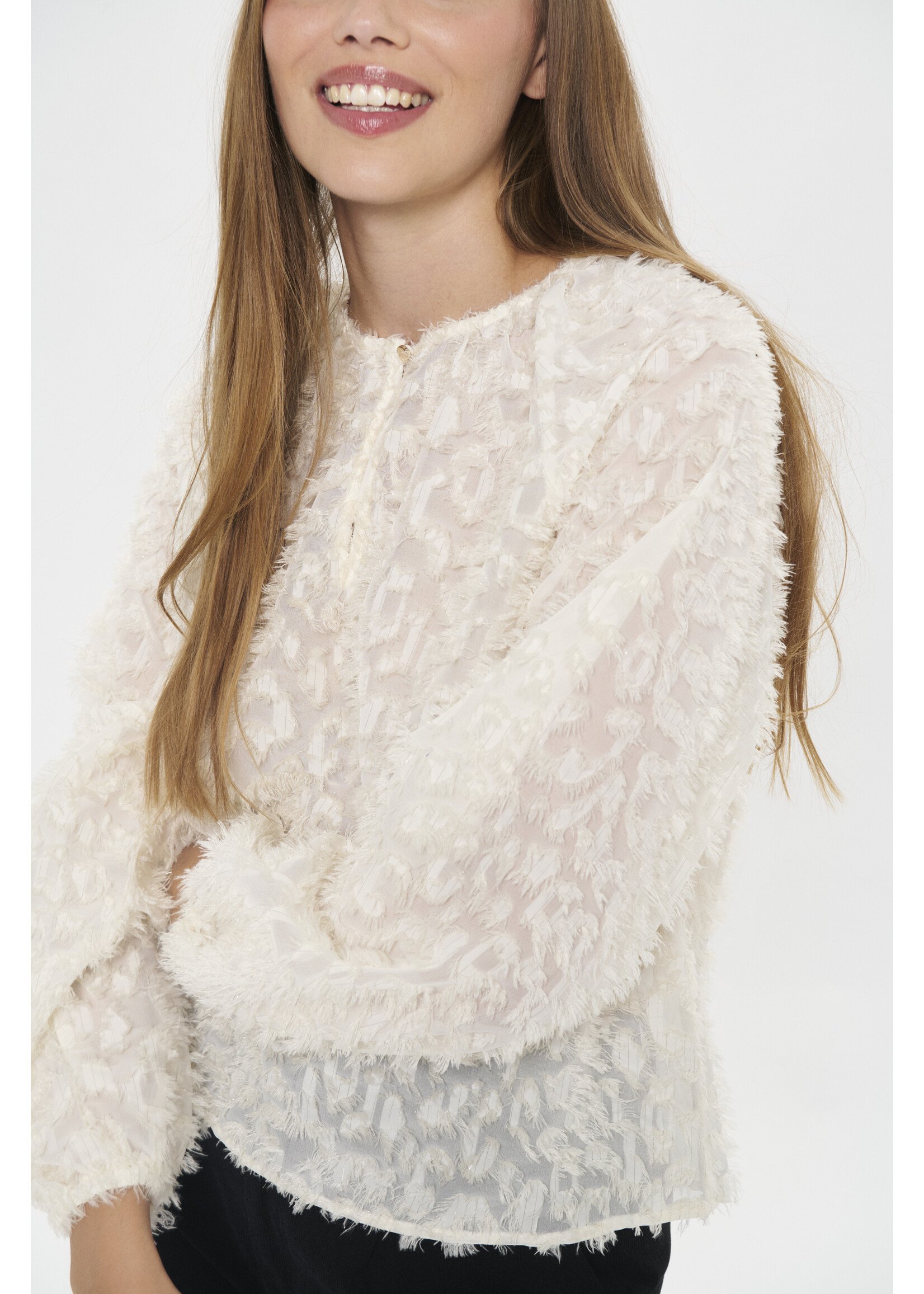 Saint Tropez Saint Tropez, NilsineSZ Blouse, Ice, Size: