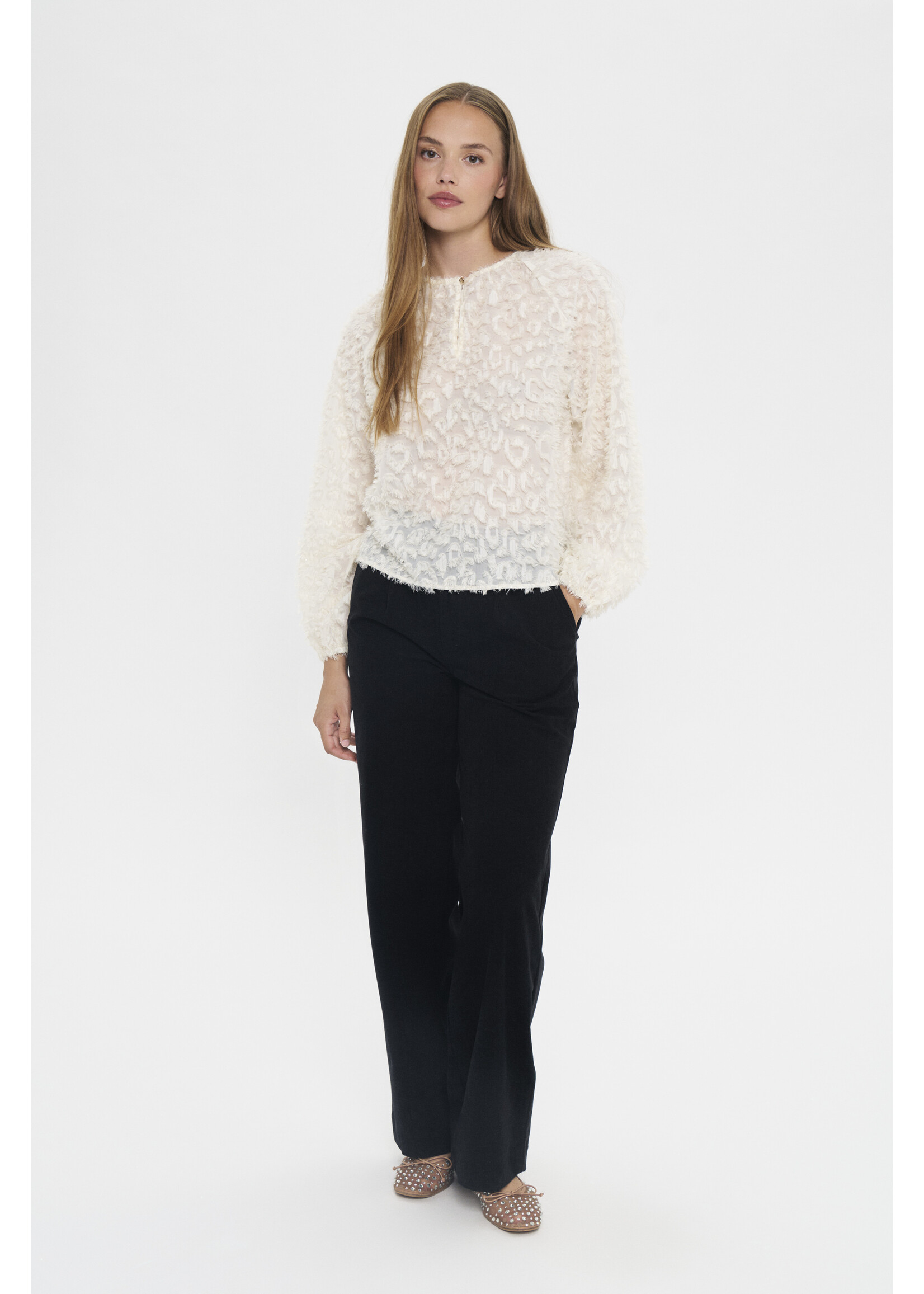 Saint Tropez Saint Tropez, NilsineSZ Blouse, Ice, Size: