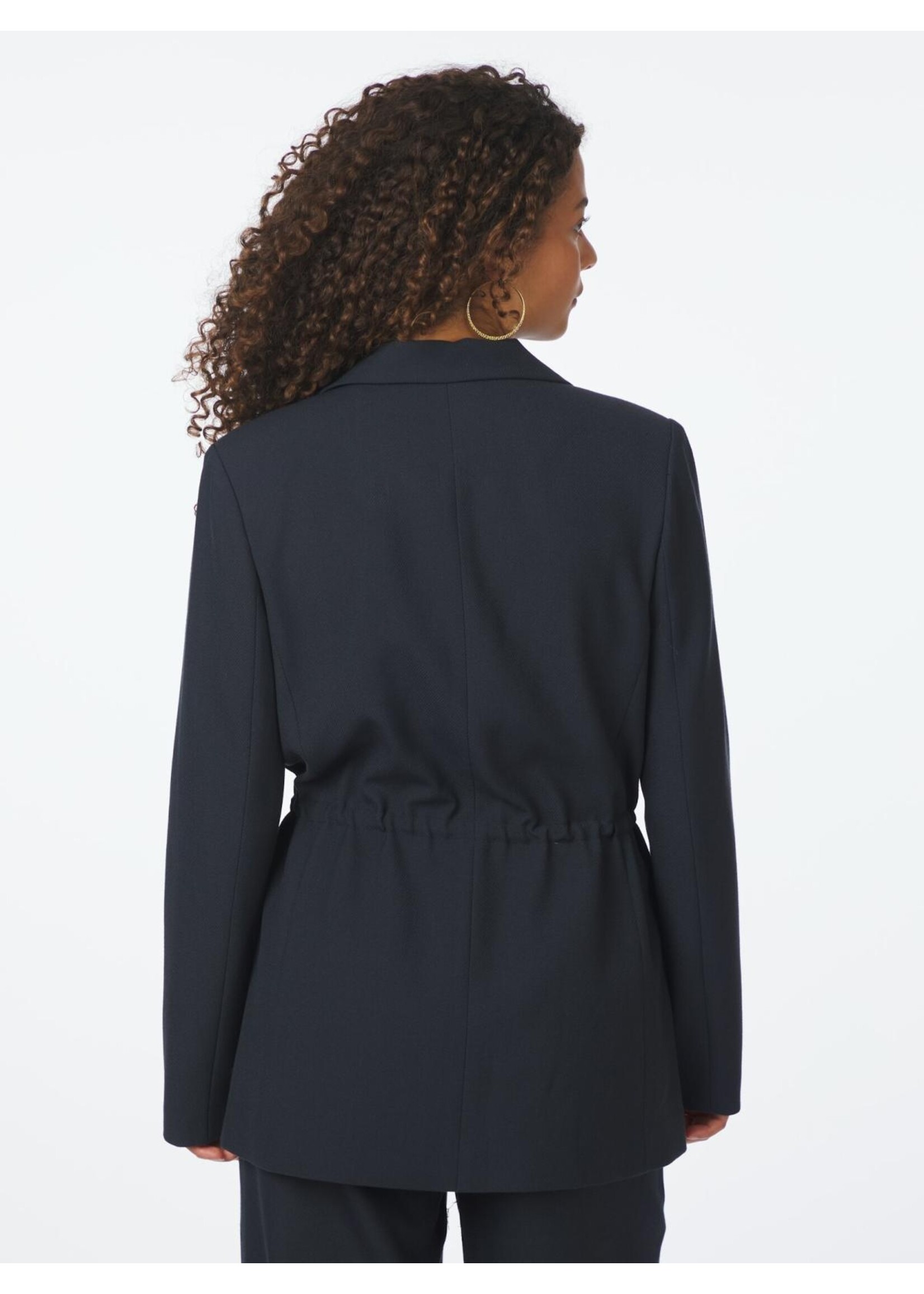 Neo Noir Neo Noir, Jemmie Melange Blazer, Navy, Size: